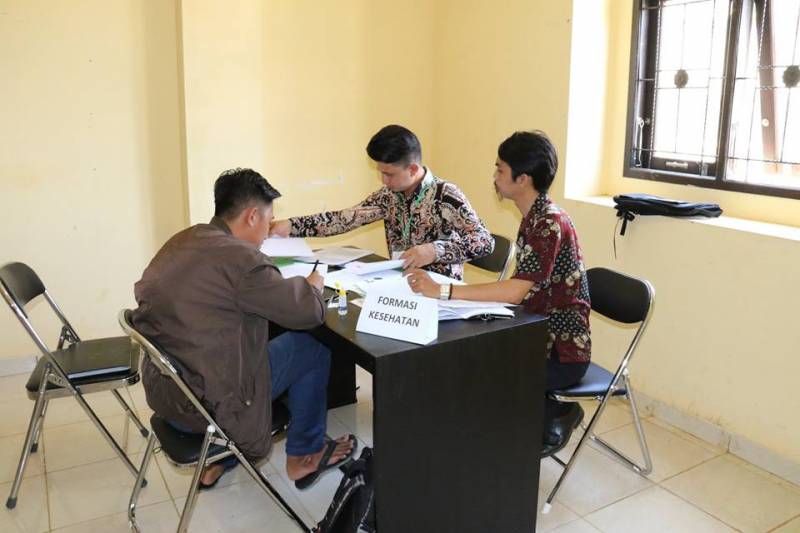 Para Pelamar CPNS mulai memadati Kantor BKPSMD